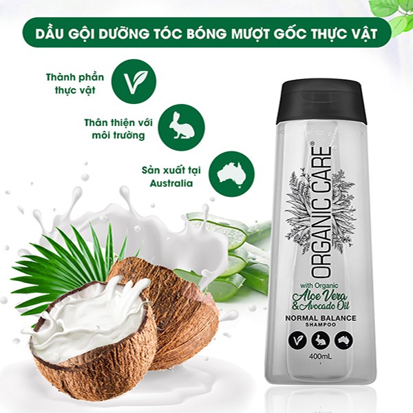 Dầu gội dưỡng tóc Gốc Thực Vật Organic care-400ml