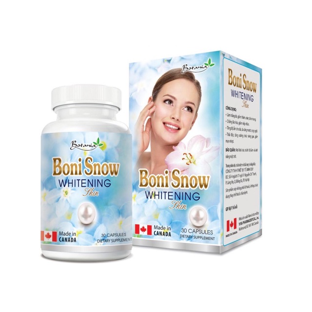 Viên uống trắng da Bonisnow - Hộp 30 viên | BigBuy360 - bigbuy360.vn