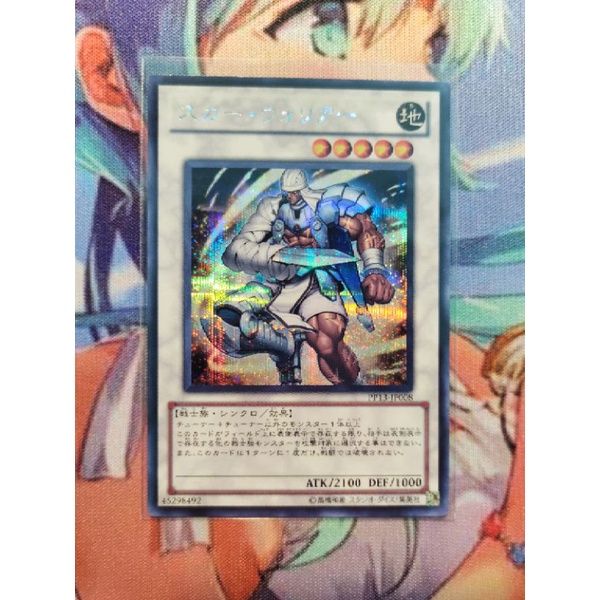 thẻ bài yugioh Scarred Warrior