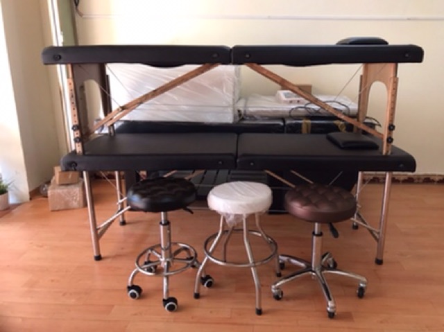 (Tặng Gối)Giường VALI Gỗ XẾP GỌN SPA, PHUN XĂM, NỐI MI CHỊU LỰC 150KG | BigBuy360 - bigbuy360.vn