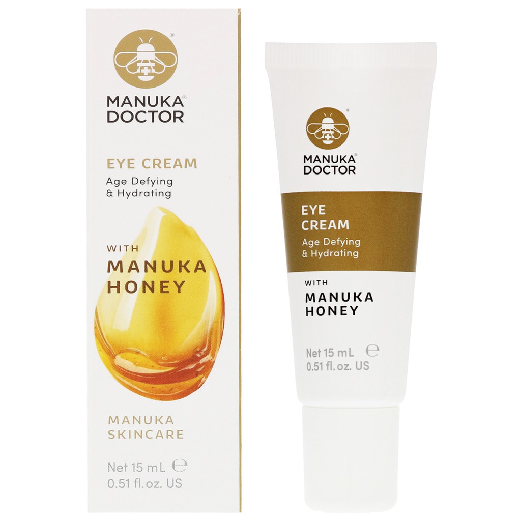 Kem mắt Manuka Doctor Eye Cream - Giảm Quầng Thâm, Nếp Nhăn, Chống Lão Hóa Và Làm Sáng Vùng Da Quanh Mắt 15ml