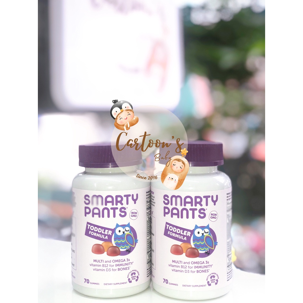 Kẹo dẻo Smarty Pants Kids Mỹ cho bé