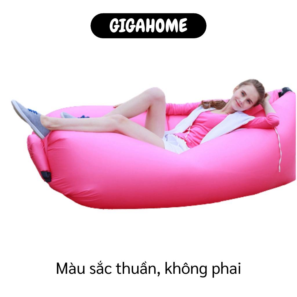 Ghế Hơi Du Lịch GIGAHOME Túi Hơi Du Lịch Tiện Lợi, Sử Dụng Dễ Dàng, mang theo nhỏ gọn được chọn màu 2655