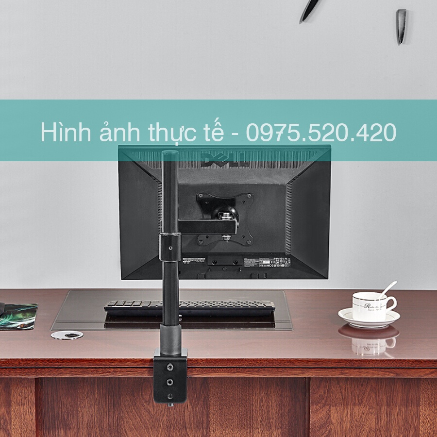 XL03 - Giá treo màn hình máy tính - Tay Đỡ Màn Hình Kẹp thành bàn [Màn hình 17 - 27 inch] [ Rẻ Hơn NB F80 H80 F100A]