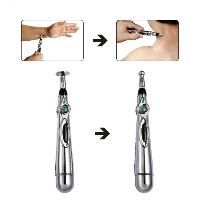 Bút xung huyệt - Bút châm cứu trị liệu xung điện W-912 TRUNG QUỐC