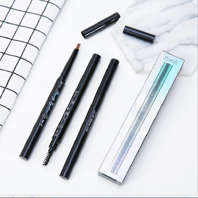 Bút Chì Kẻ Mày Lameila Double Eyebrow Pencil