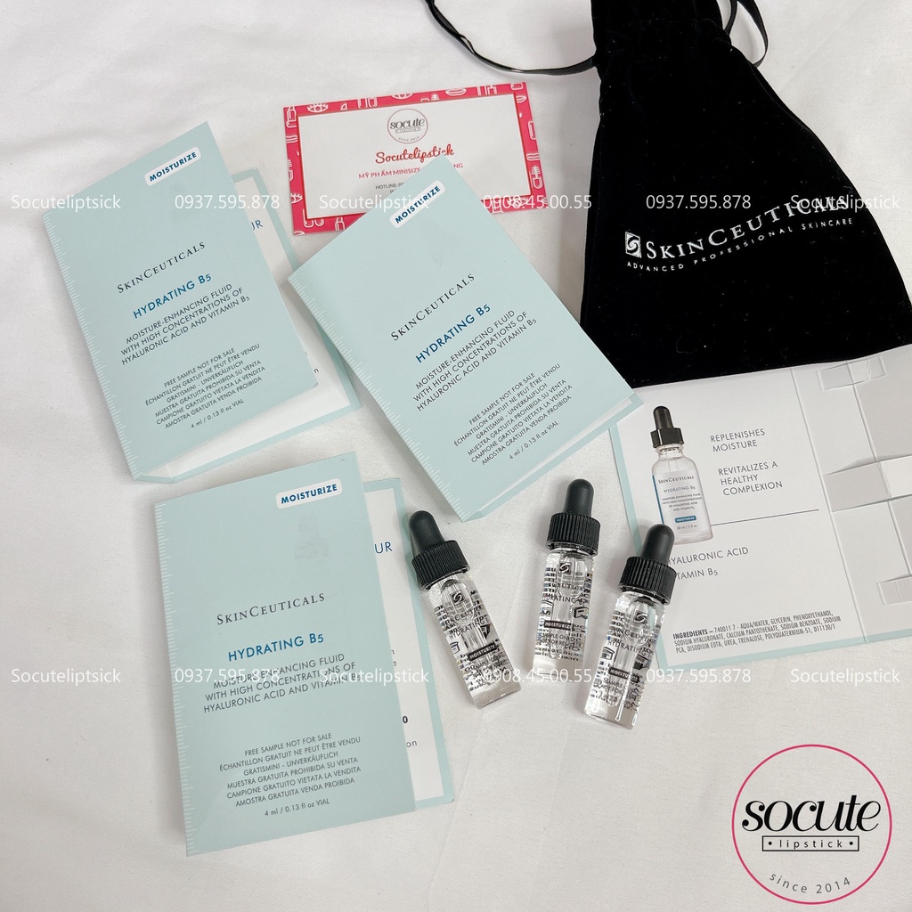 Serum Cấp Ẩm Phục Hồi Skiinceuticals Hydrating B5 4ml - 15ml - 30ml - 55ml