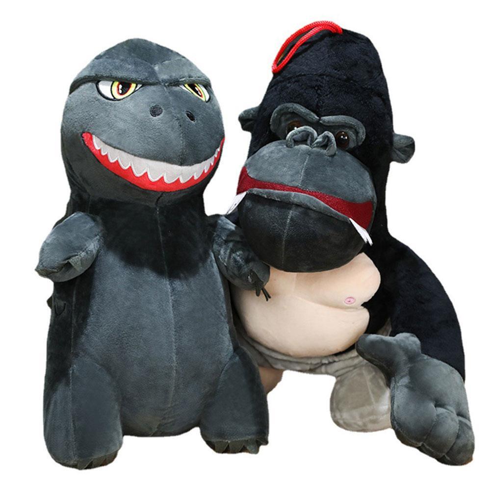 King of Monsters Plush Toy Godzilla Vs. King Kong Doll Gorilla Little Monster