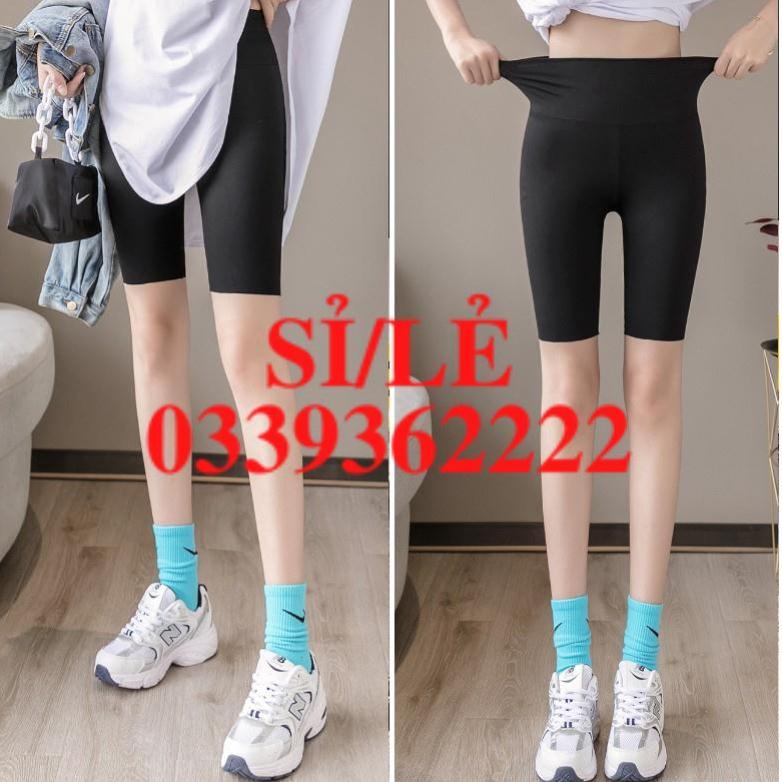 [ CHÍNH HÃNG ] Quần Legging Lửng Nữ Biker Trendy Cạp Cao Hàng Quảng Châu  HAIANHSHOP