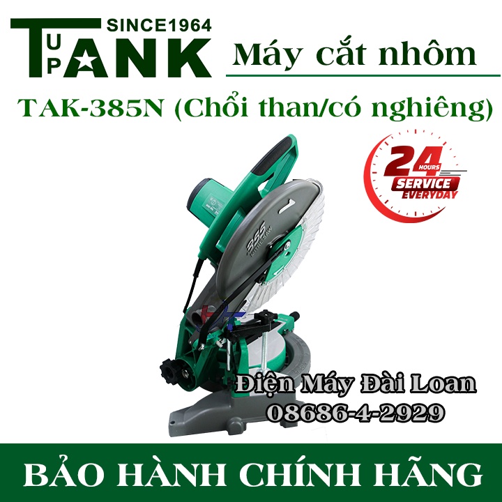 Máy cắt nhôm tank since 1964 TAK-385N - Cam Kết Chính Hãng - Bảo Hành 6 Tháng