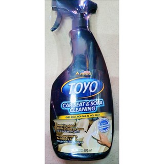 Vệ sinh da ghế , vết mực trên da ToYo