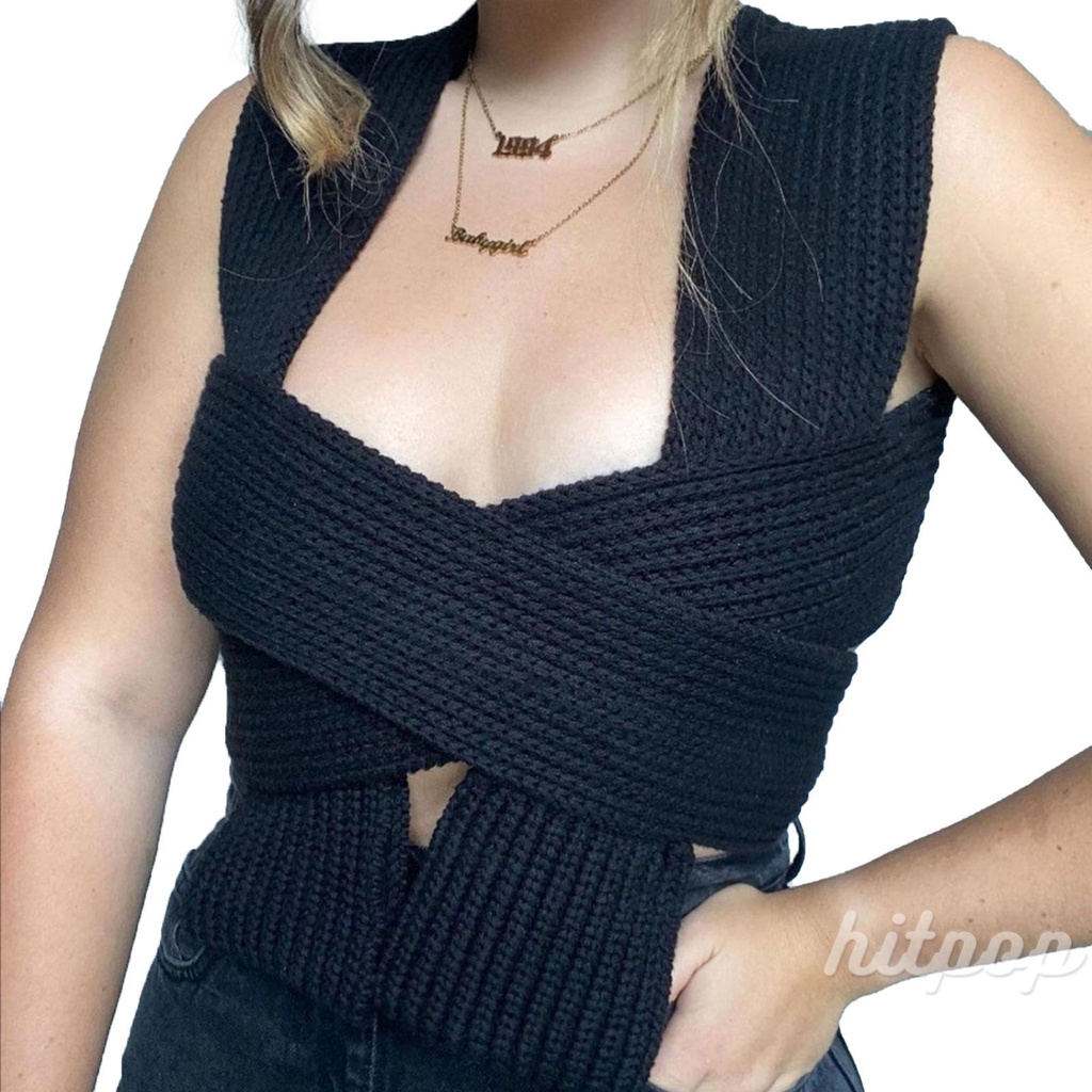 Áo Nữ Không Tay Thời Trang Thanh Lịch