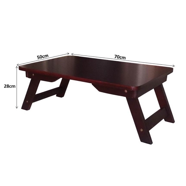 Bàn gỗ chân xếp đa năng 50x70cm