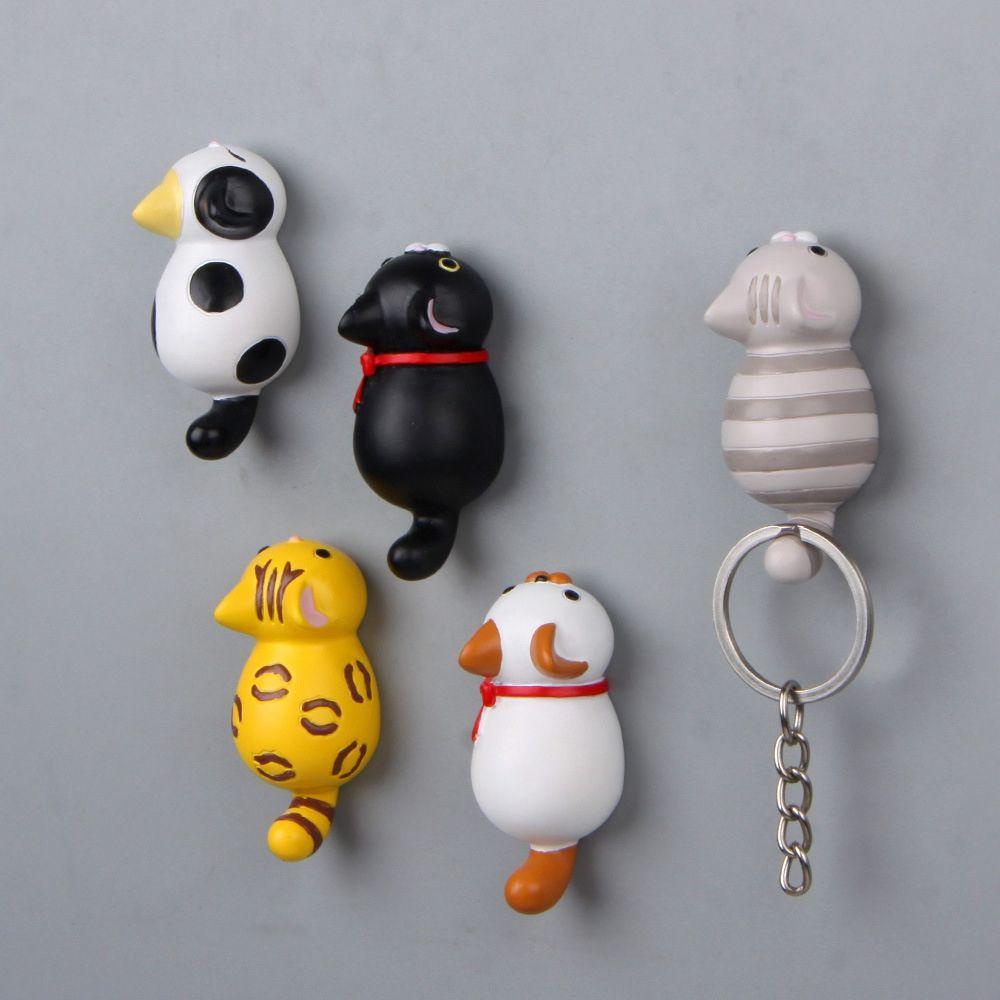 Tủ Lạnh Trang Trí Hình Mèo Kitty 3D Dễ Thương
