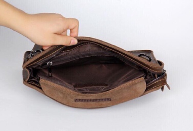CLUTCH DA BÒ CAO CẤP VỪA A4