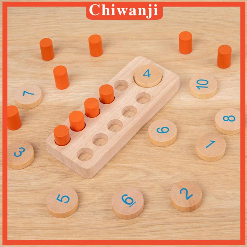 Bộ Đồ Chơi Tập Đếm Bằng Gỗ Cho Bé