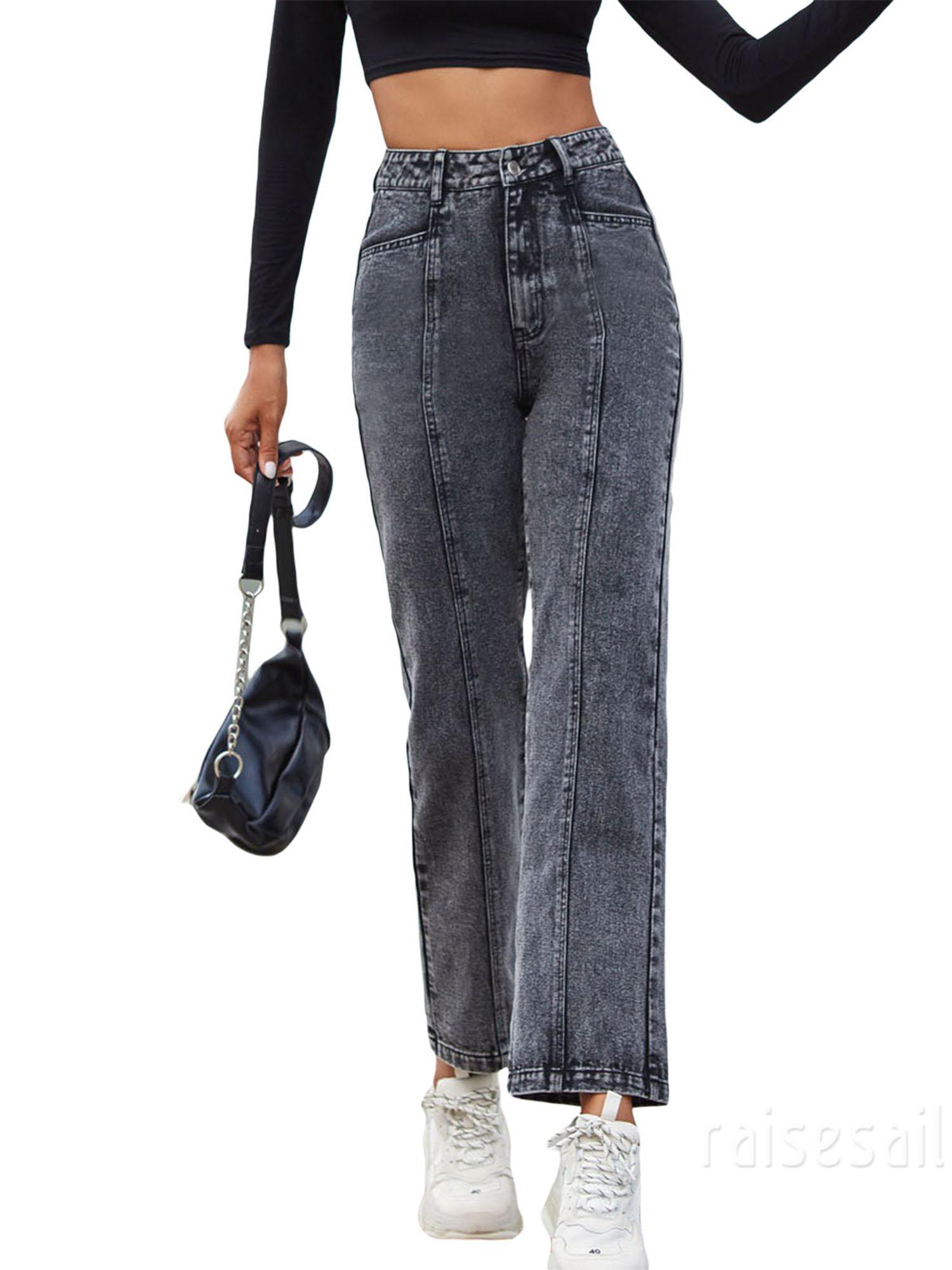 RS Quần Dài Nữ Lưng Cao Ống Đứng Thời Trang Hàn | BigBuy360 - bigbuy360.vn