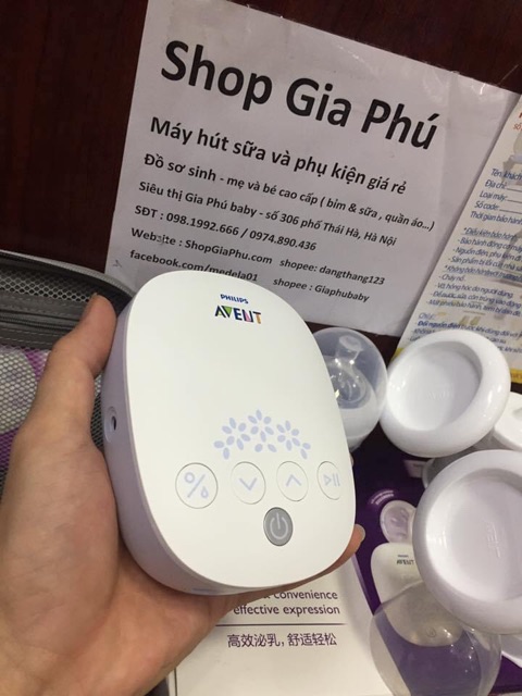 Máy Hút Sữa Điện Đôi Philips Avent Hoa Tuyết