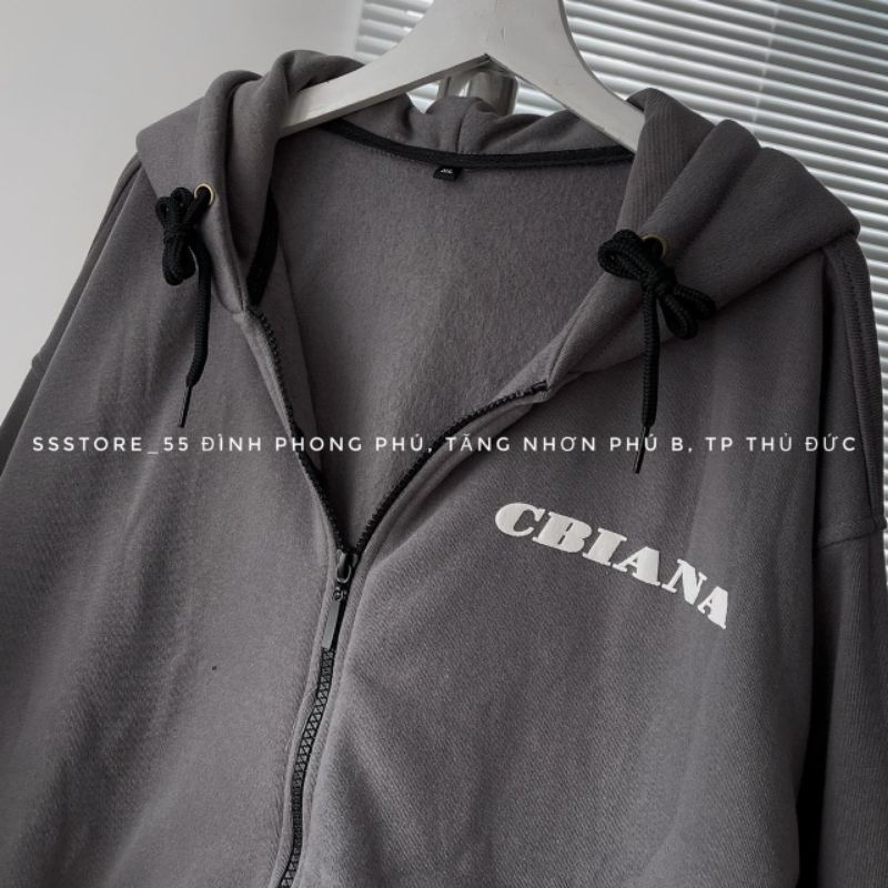 Áo Khoác CBINA Chữ Lưng 7 Màu Form Unisex