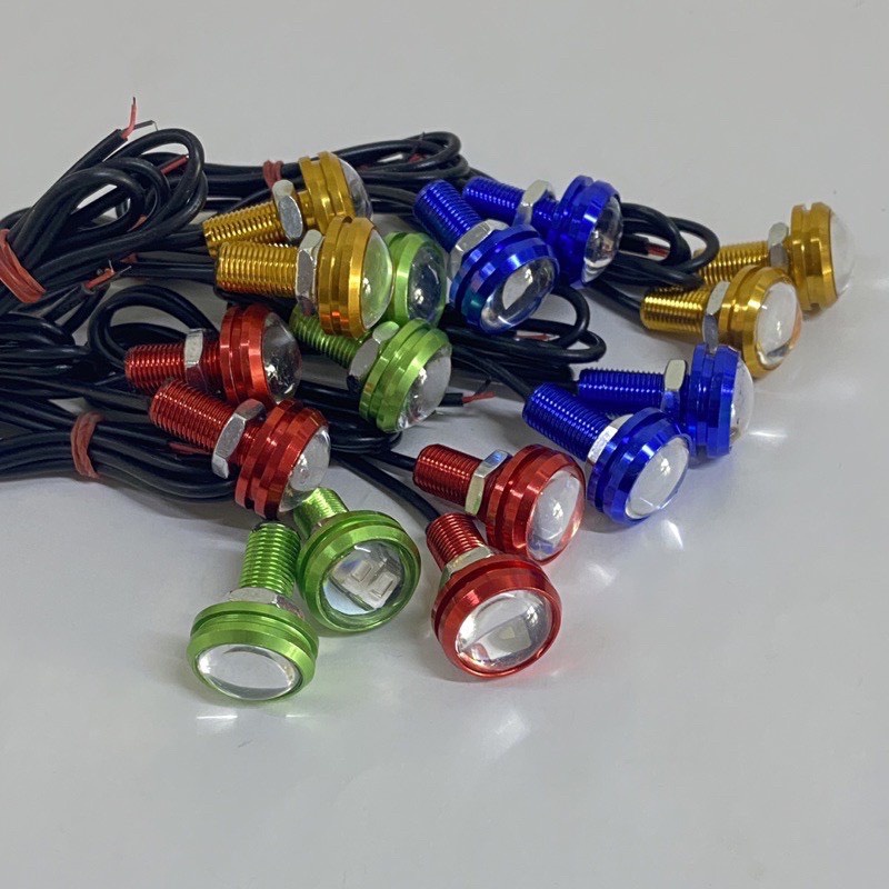 Xinhan cúc áo vỏ nhôm Đủ Màu - lắp được xe máy, xe điện