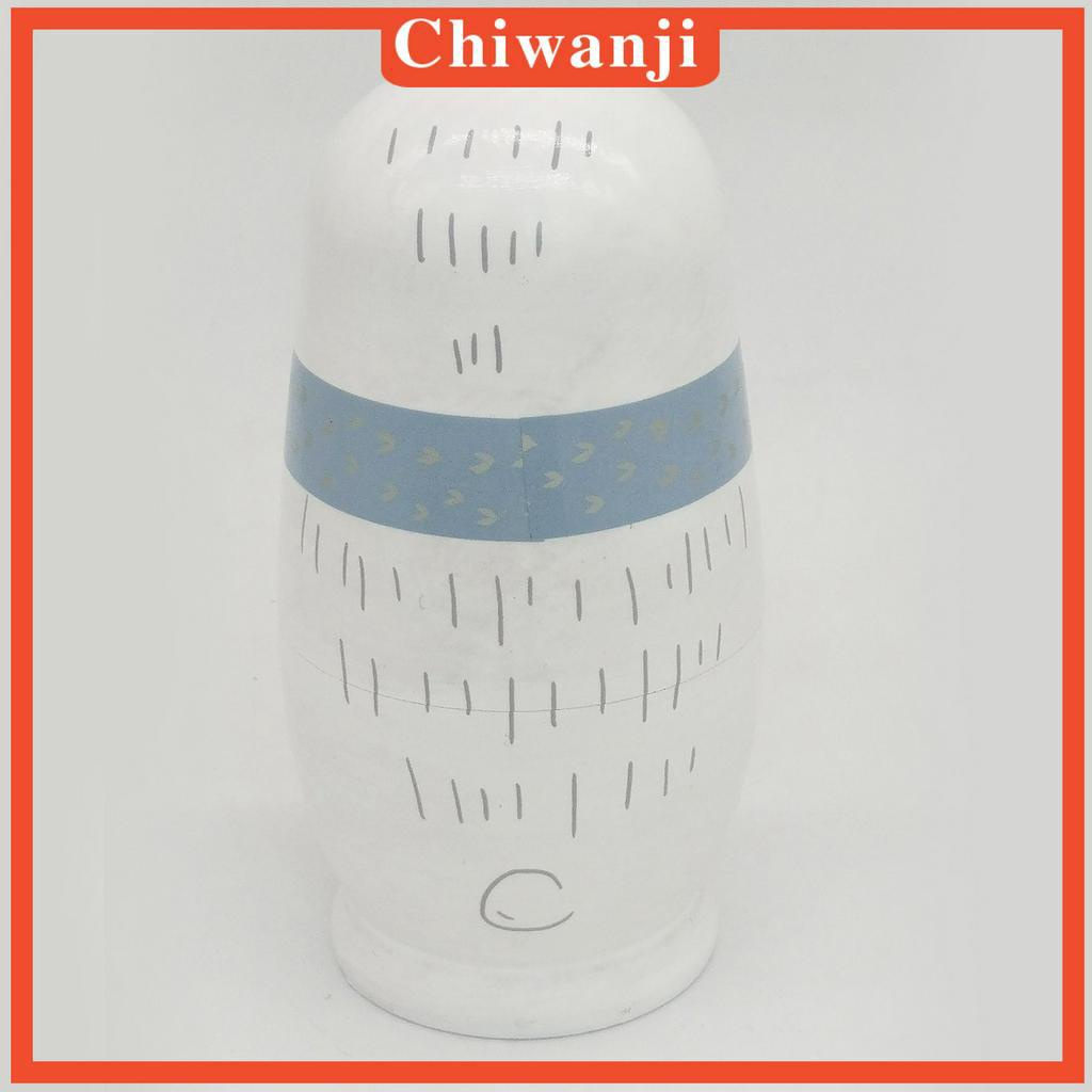 Set 5 búp bê nga Matryoshka bằng gỗ trầm thích hợp làm quà tặng