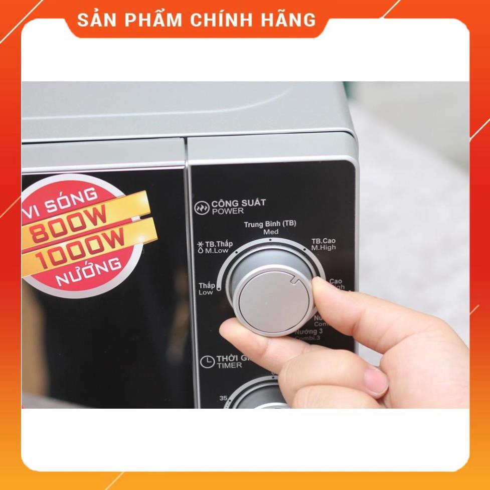 ♥️ [Hỏa tốc 1 giờ]  [FreeShip] Lò vi sóng Sharp R-G223VN-SM 20 lít - Bảo hành 12 tháng