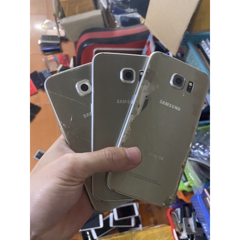 xác điện thọai samsung s6 thẳng vỡ màn main zin full chức năng | BigBuy360 - bigbuy360.vn
