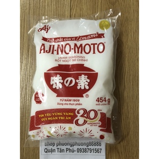 Bột ngọt Ajinomoto gói 454g/1kg