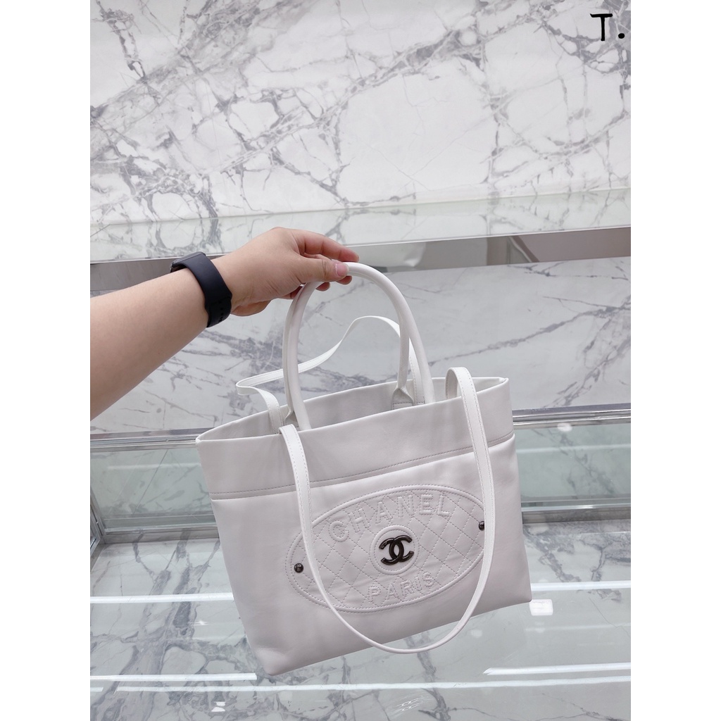 Chanel Danim Tote bag handbag cổ điển da bò túi xách nữ Shopper Bags