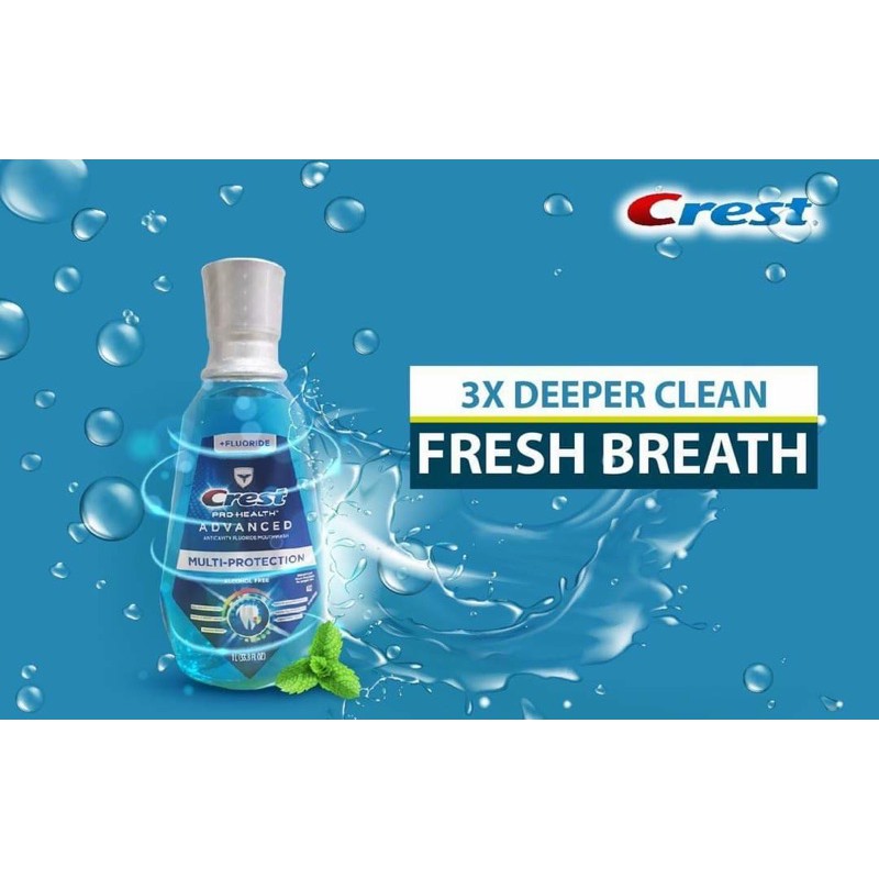 NƯỚC SÚC MIỆNG CREST PRO HEALTH ADVANCED