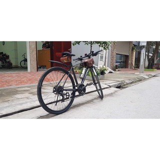 Túi da treo khung xe đạp đẹp