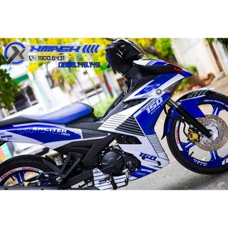 Tem Exciter 150 Mẫu Racing Clutch