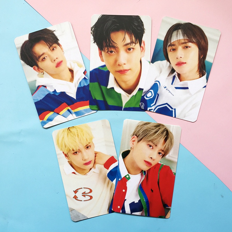 Set 5 Tấm Thẻ Ảnh In Hình Các Thành Viên Nhóm TXT 4OIN
