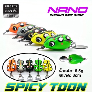 Mồi câu spicy toon v1 thailand 3cm 6.5gr bkk