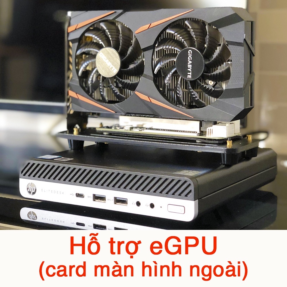 [Đúng hình] HP EliteDesk 800 G4 - Prodesk 400 / 600 G4 mini pc - HDMI 2.0 60hz - i7 8700T Win10