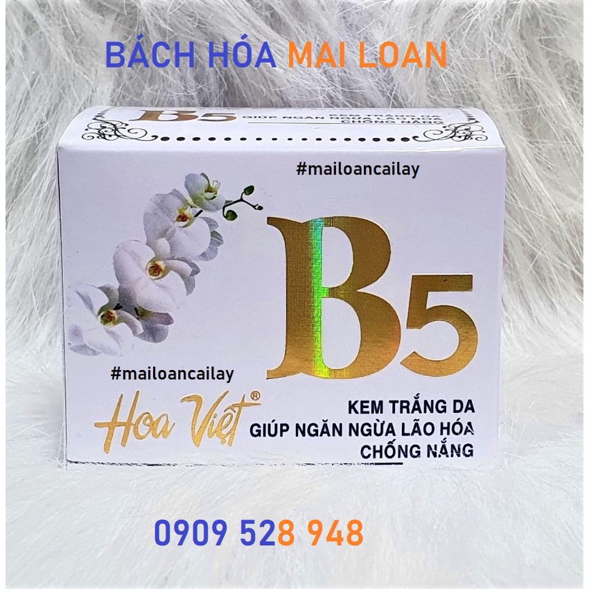 Kem Hoa Việt B5 trắng da ngăn ngừa lão hóa chống nắng