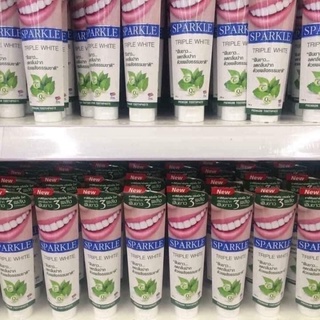 [New] Kem Đánh Răng Triple White Sparkle Thái Lan