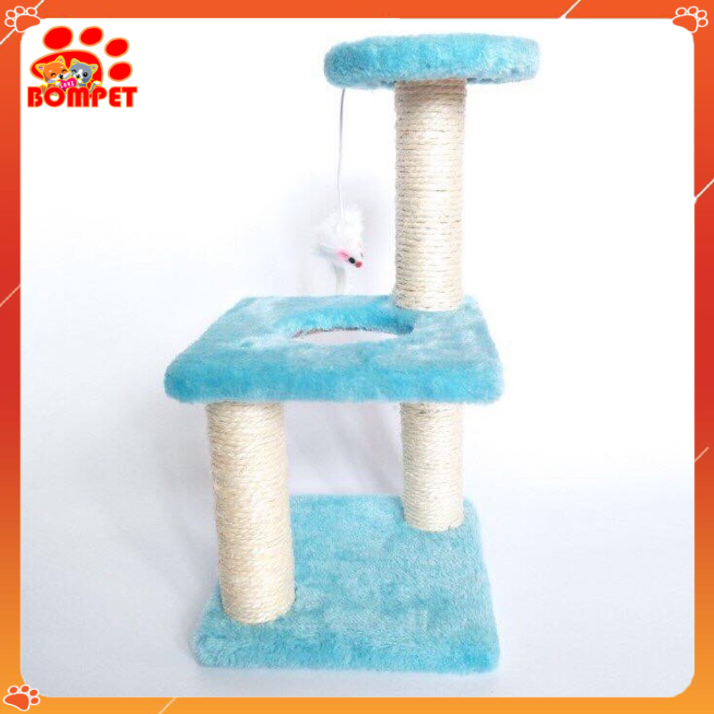 Trụ Cào Móng, Cây Cào Móng, Cattree Treo Chuột Bông Cho Mèo