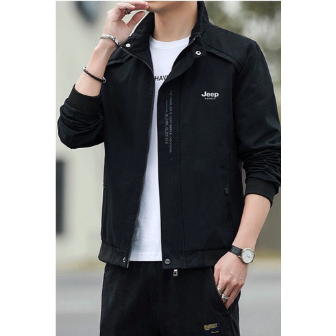Áo khoác dù nam trơn Jacket Basic cao cấp- AK06