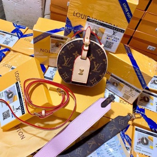 Túi lv tròn face mini