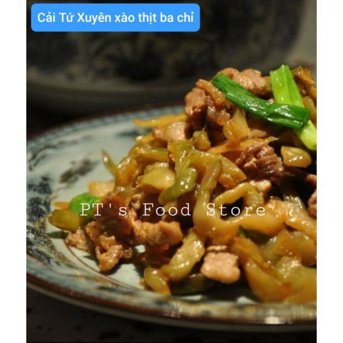 Cải Tứ Xuyên gói 70g hiệu Chuan Dong pai Fuling zha cai . Dưa Cải muối ăn liền