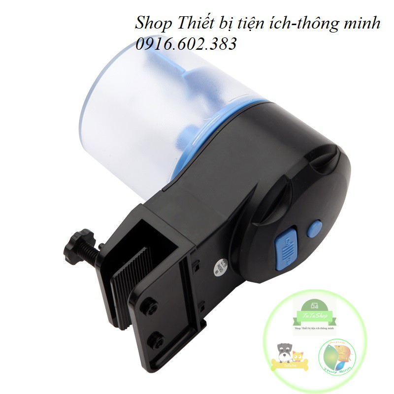 Máy cho Cá ăn tự động cỡ lớn tặng kèm Pin