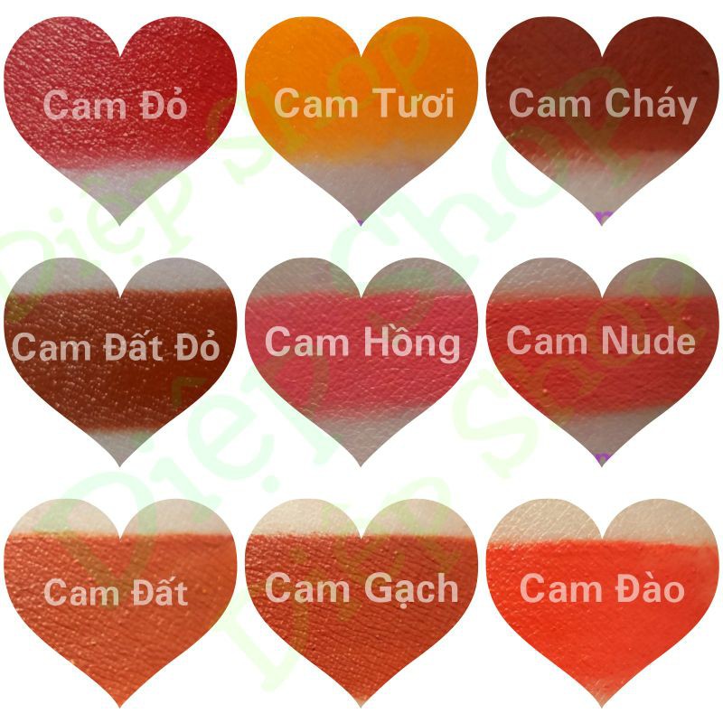 Màu khoáng Ấn làm son handmade