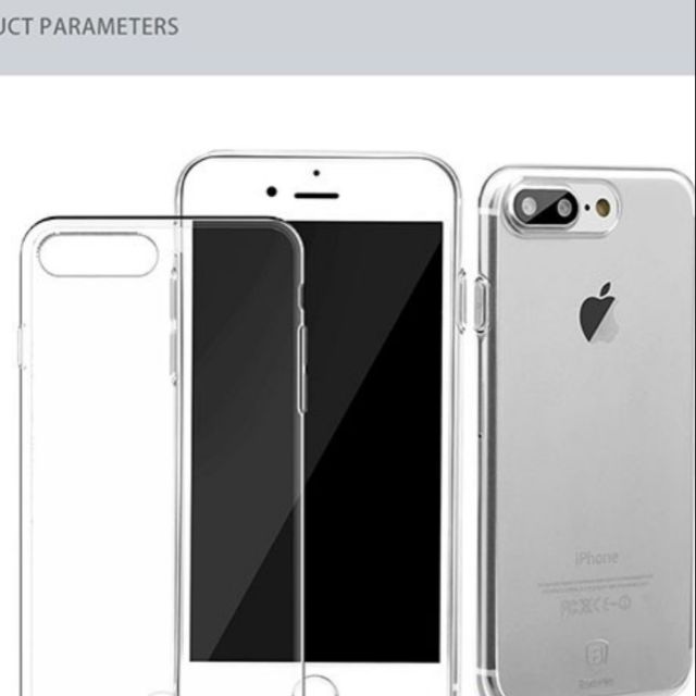 Ốp lưng dẻo iPhone 8 Plus Mỏng Trong Suốt