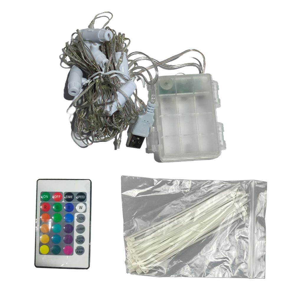 Dây Đèn Led Sử Dụng Năng Lượng Mặt Trời Chống Thấm Nước Điều Chỉnh Được Kèm