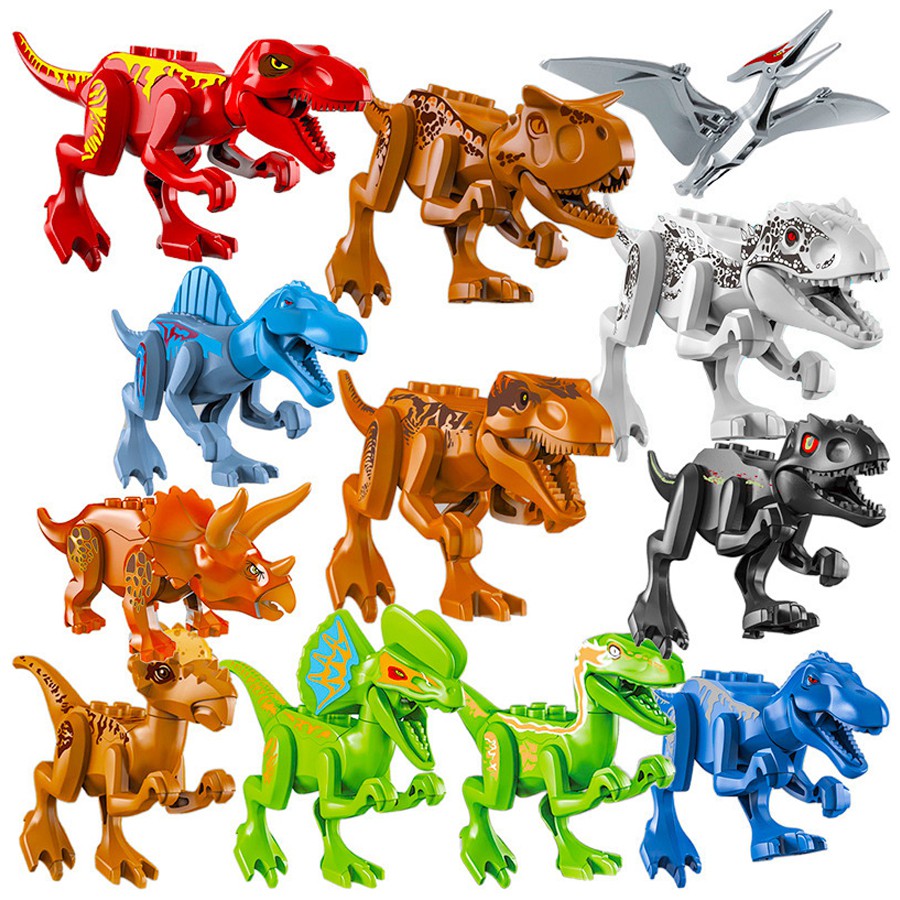 Lắp ráp mô hình đồ chơi Lego Khủng Long New4all Dinosauria Nhựa An Toàn Cho Bé