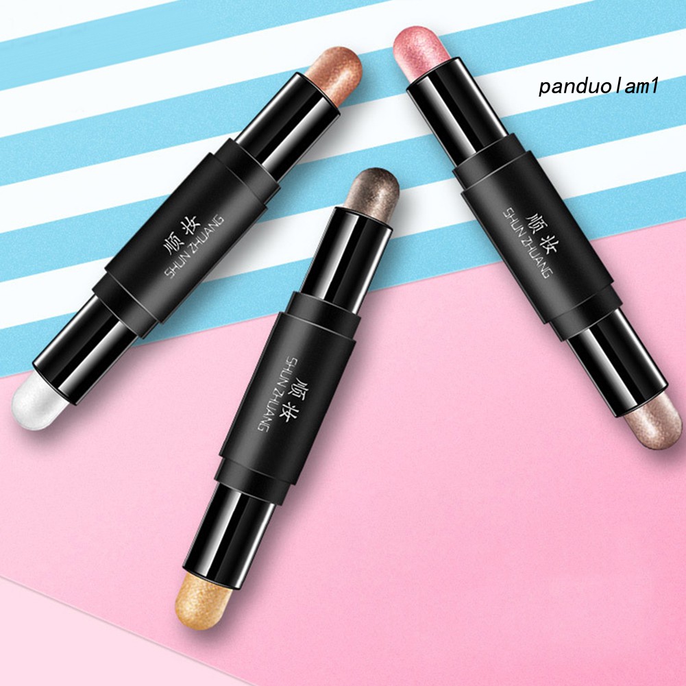 Bút Kẻ Mắt Thiết Kế Hai Đầu Màu Lì Và Ánh Nhũ Kết Hợp Trang Điểm Lâu Trôi Tiện Dụng 3g | BigBuy360 - bigbuy360.vn