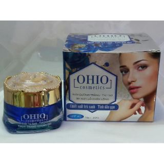 Kem dưỡng trắng OHIO chiết xuất trà xanh-tinh dầu gạo