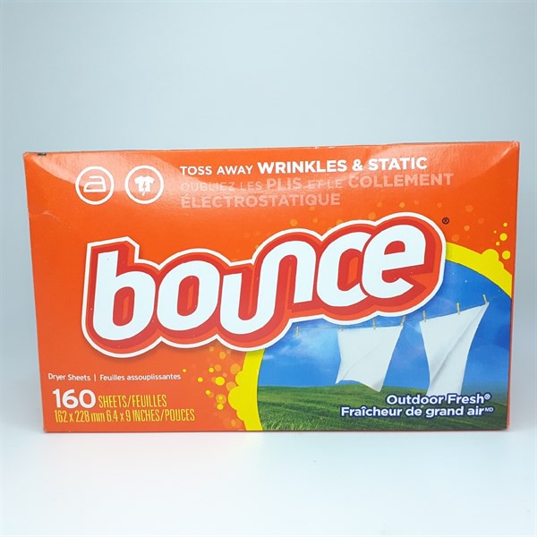 Giấy thơm Bounce 160 tờ Mẫu mới - Giúp thơm quần áo