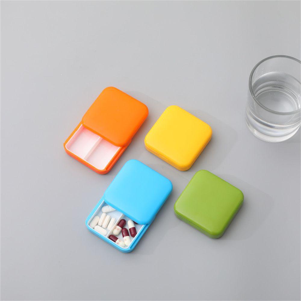 Hộp Đựng Thuốc Mini Chống Bụi Có Nắp Đậy Tiện Dụng